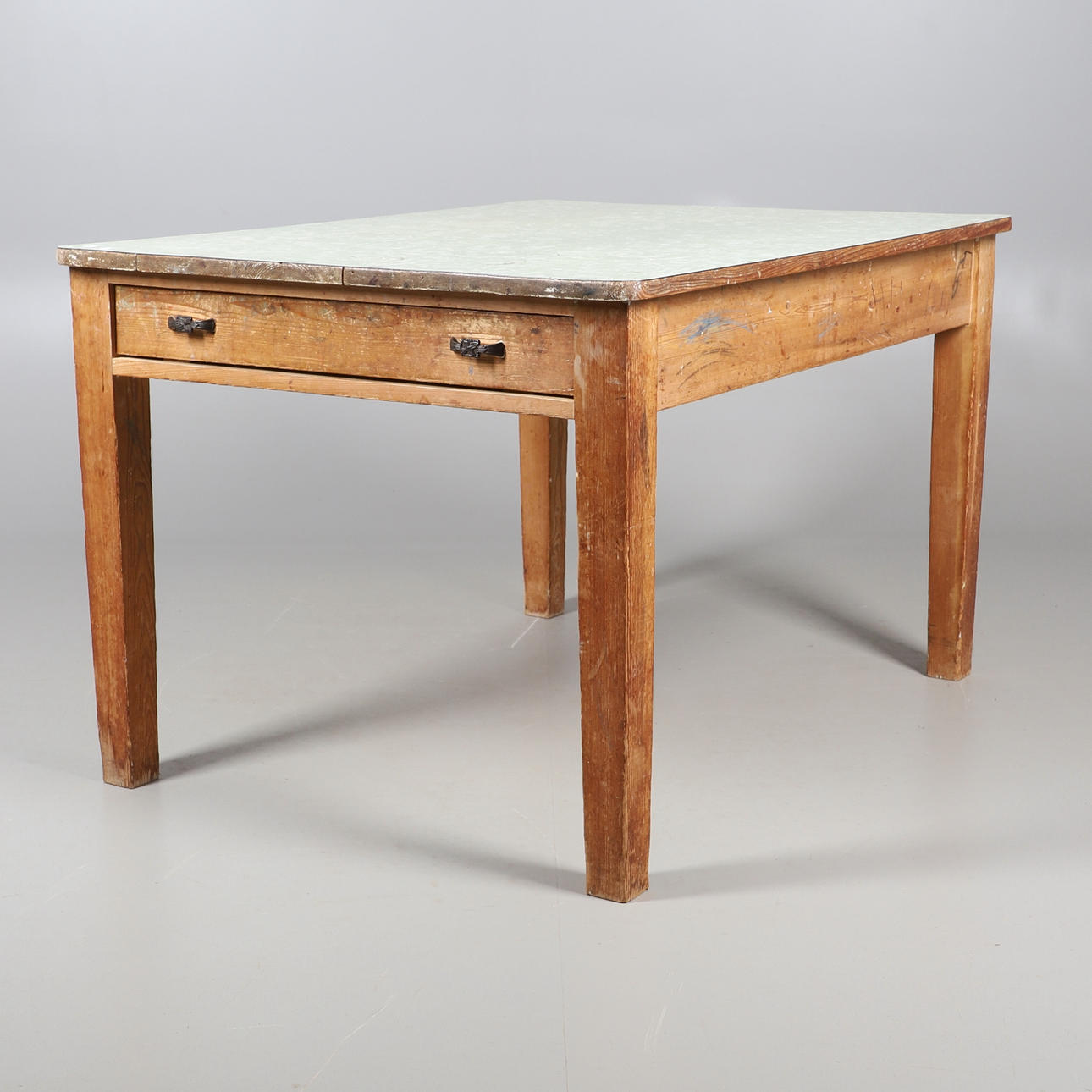 MESA COCINA DE PINO S. XX