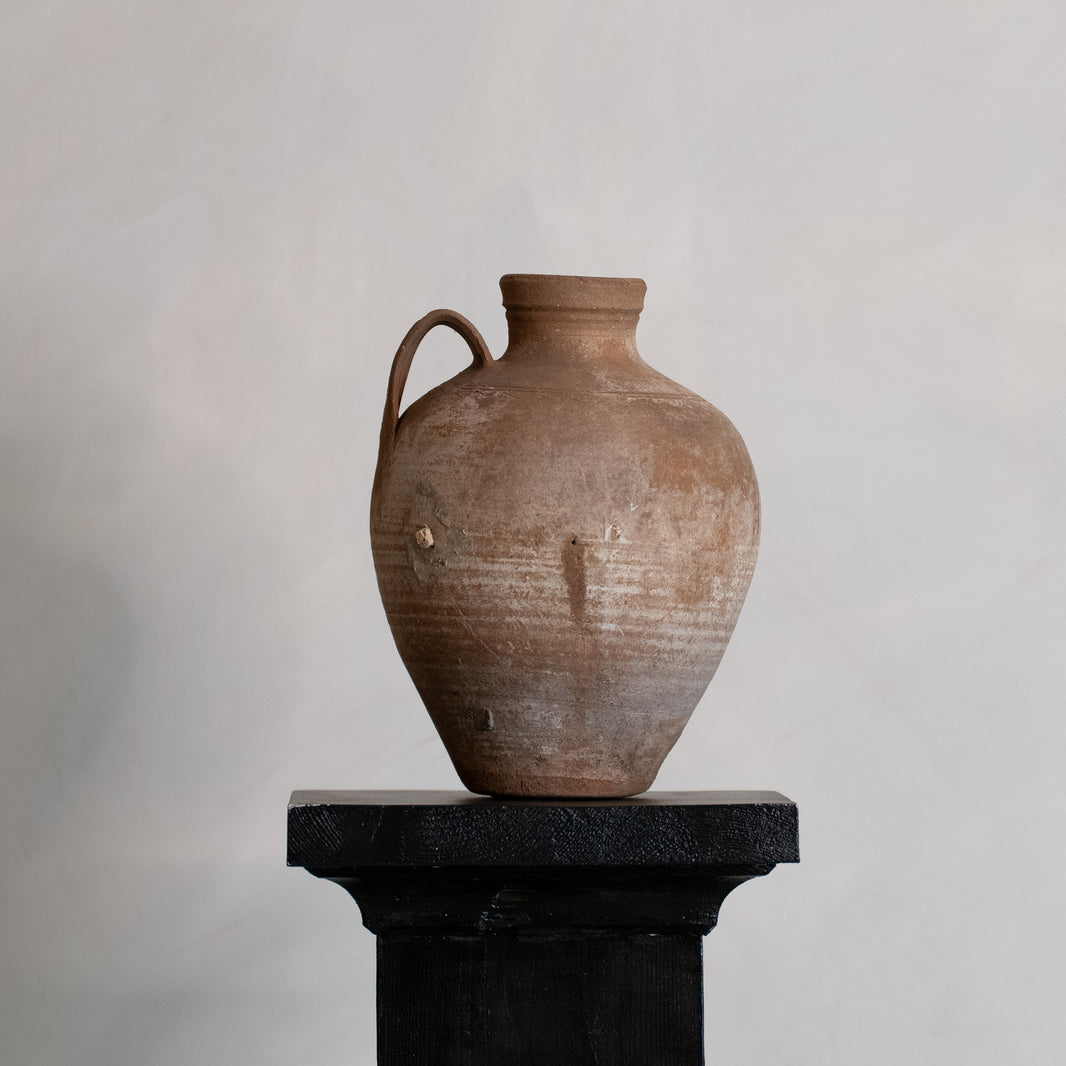 JARRÓN DE BARRO COCIDO S. XX