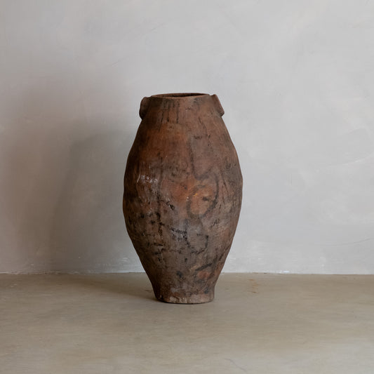 ANTIGUA VASIJA TURCA DE TERRACOTA DE ERZURUM