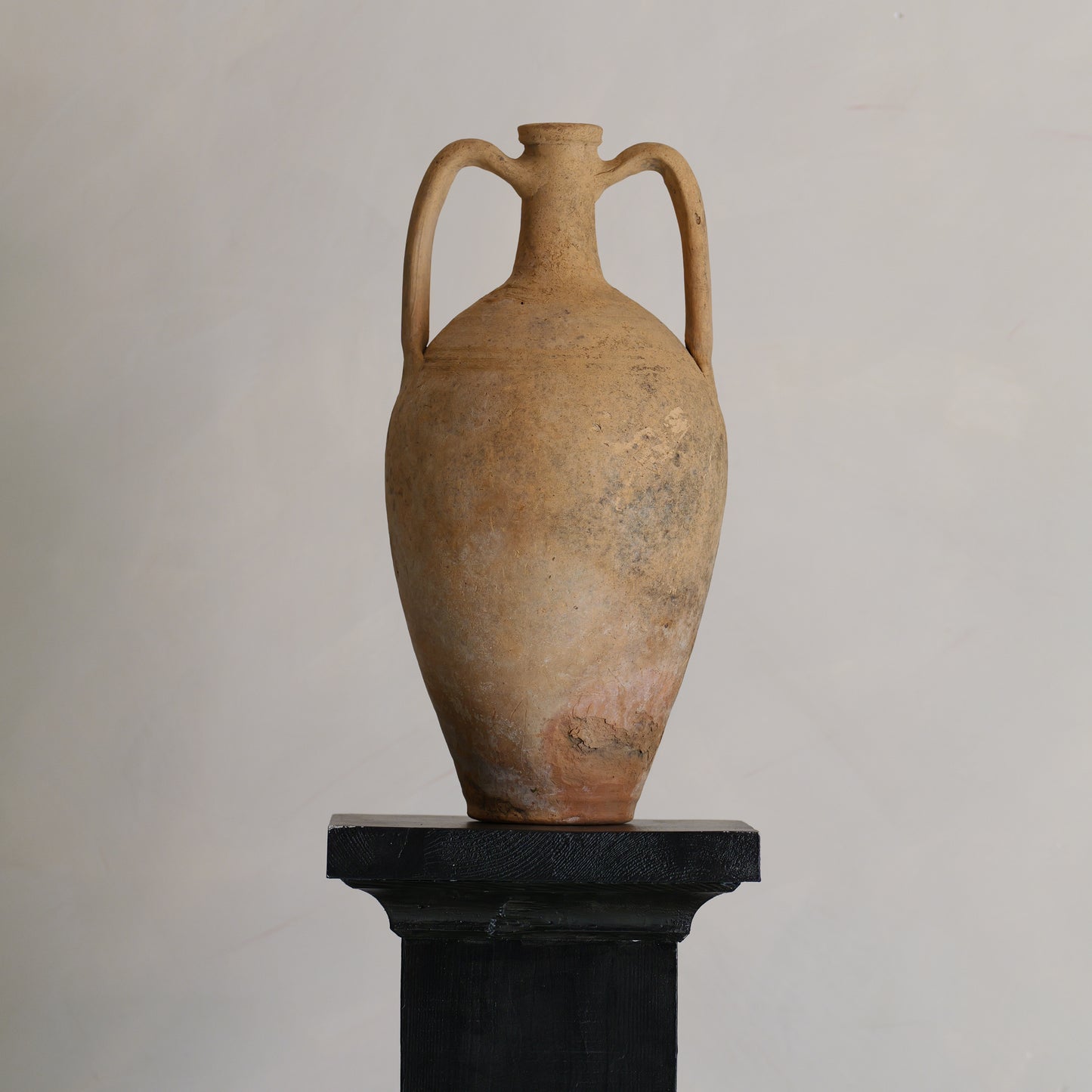 ÁNFORA DE BARRO COCIDO S. XIX