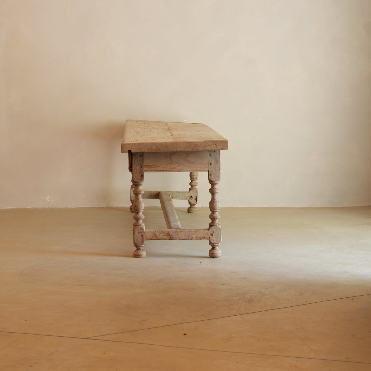 GRAN CONSOLA FRANCESA ROBLE MACIZO CIRCA 1900