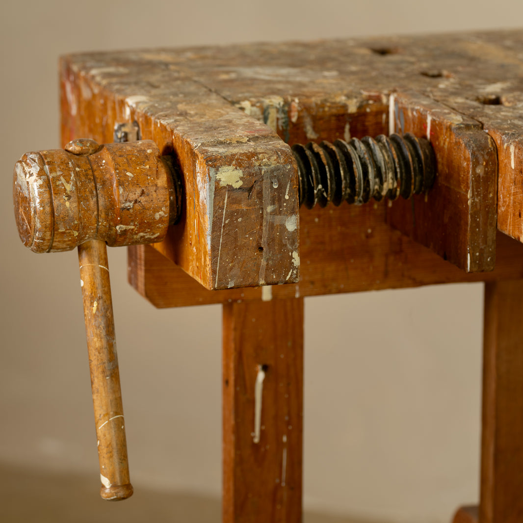 CARPENTER'S WORKBENCH Nääs Tools & School Furniture SWEDEN 20TH C.