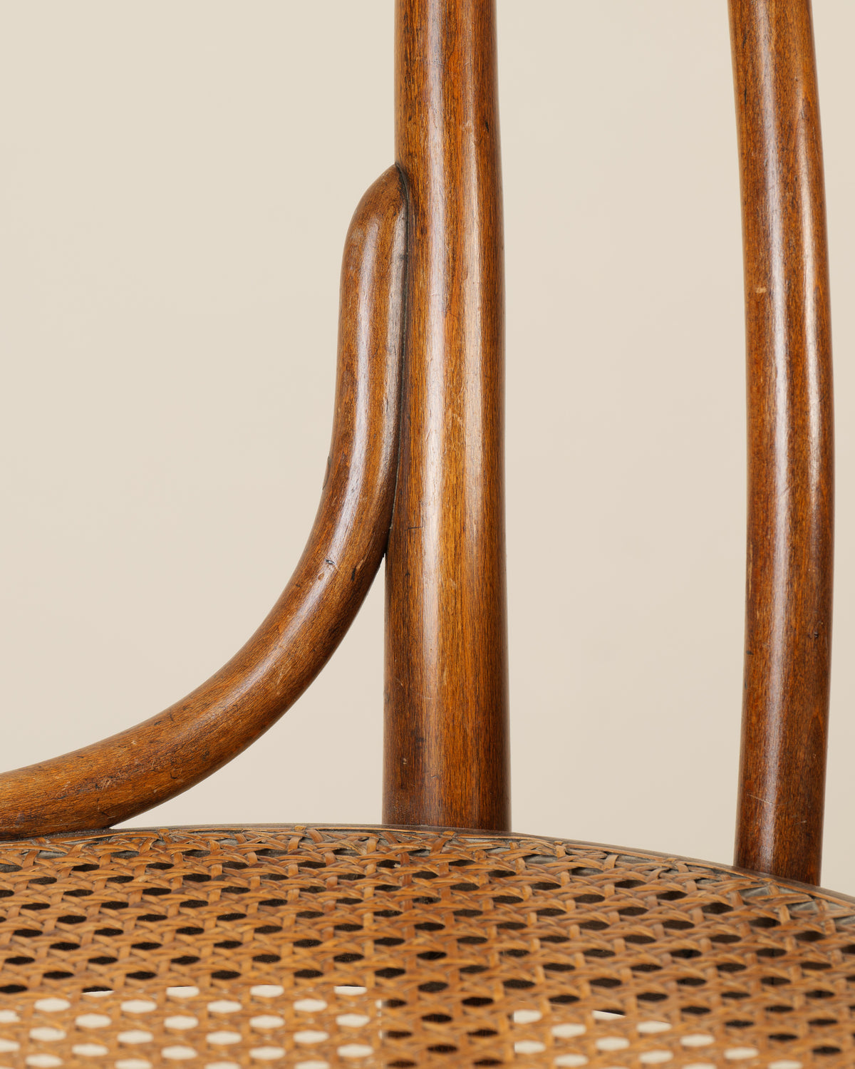 SILLA THONET DE MADERA CURVADA, PRINCIPIOS DEL SIGLO XX
