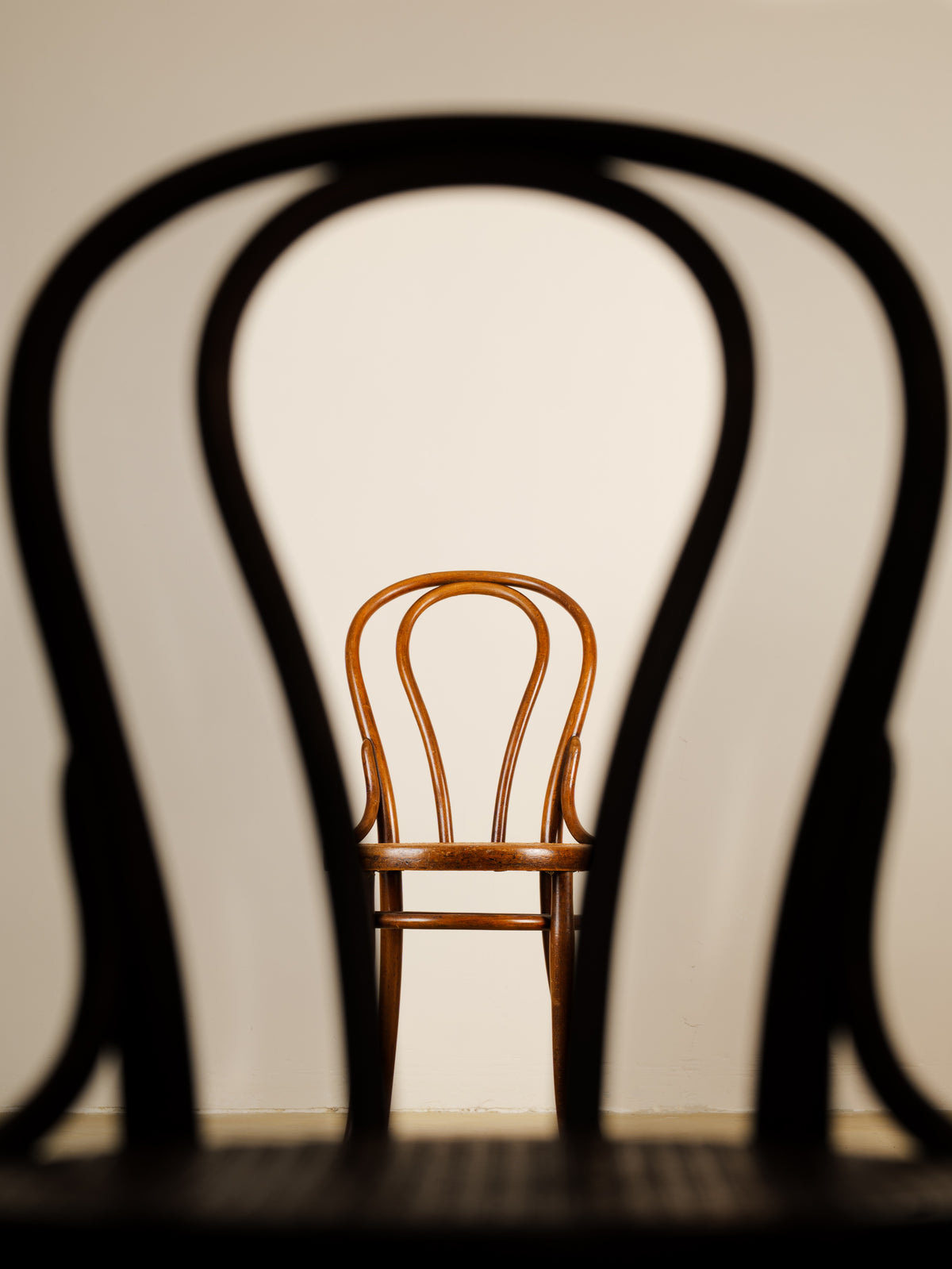 SILLA THONET DE MADERA CURVADA, PRINCIPIOS DEL SIGLO XX