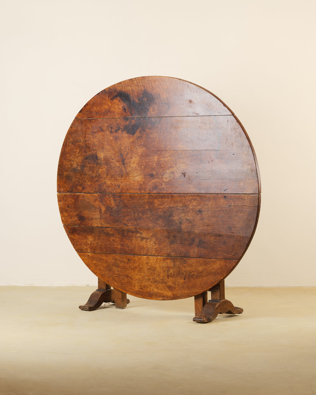 MESA OVALADA DE VENDIMIA XL FRANCESA S. XIX