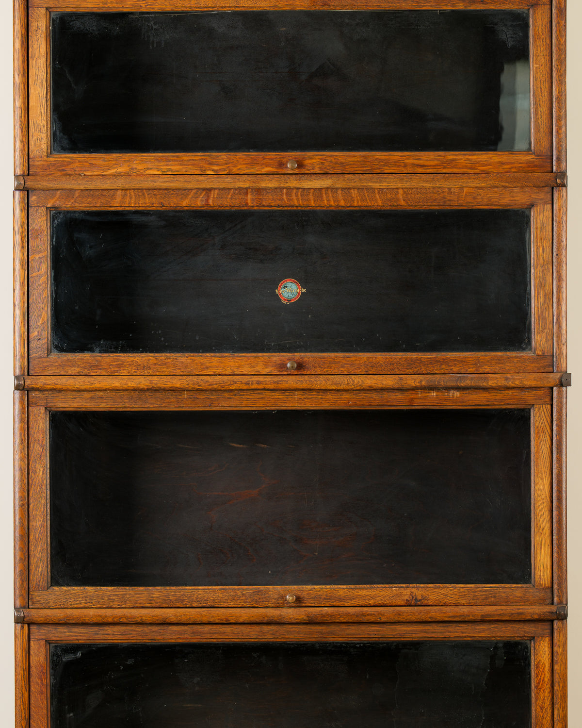 LIBRERÍA SECCIONAL GLOBE-WERNICKE EN ROBLE, PRINCIPIOS DEL SIGLO XX