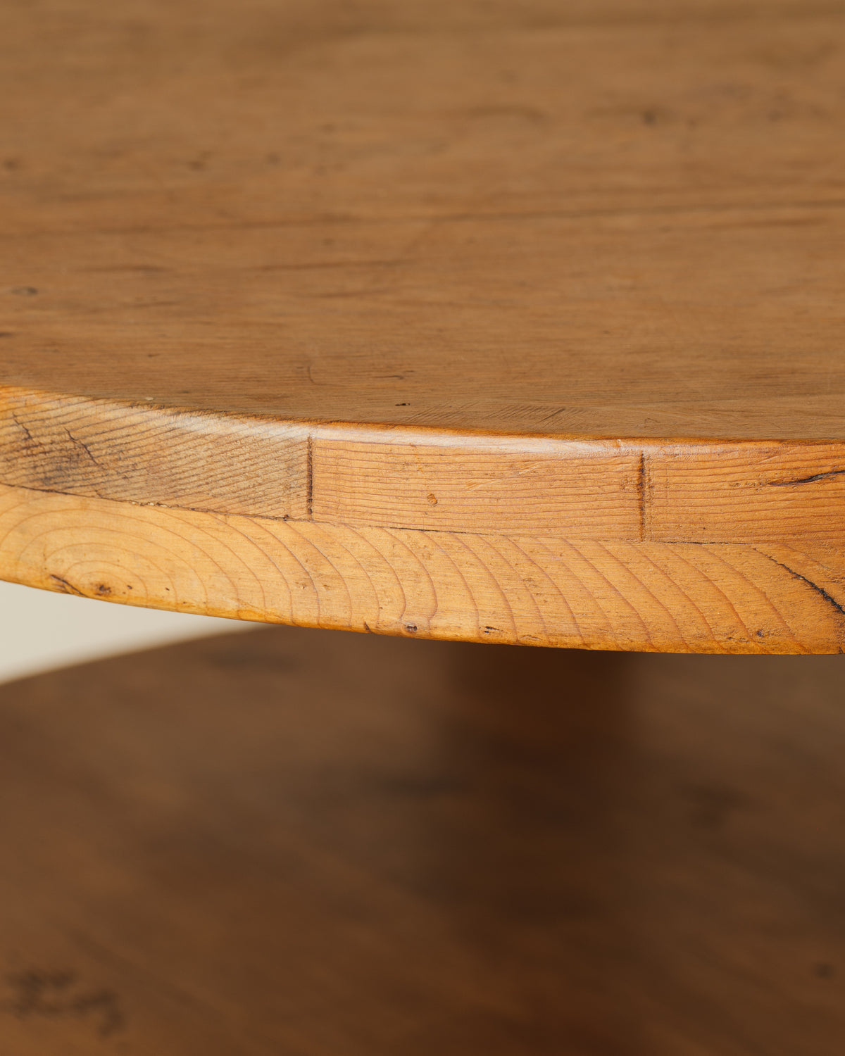 SOLID WOOD SIDE TABLE Circa 1930