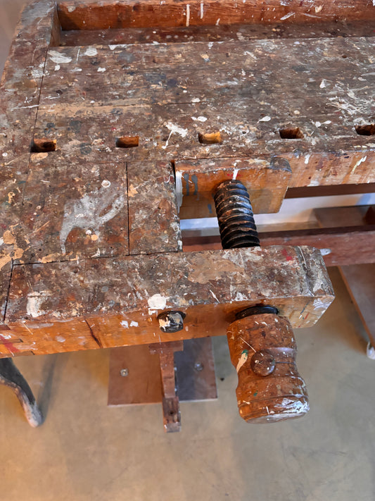 BANCO TRABAJO CARPINTERO Nääs Tools & School Furniture SUECIA S. XX