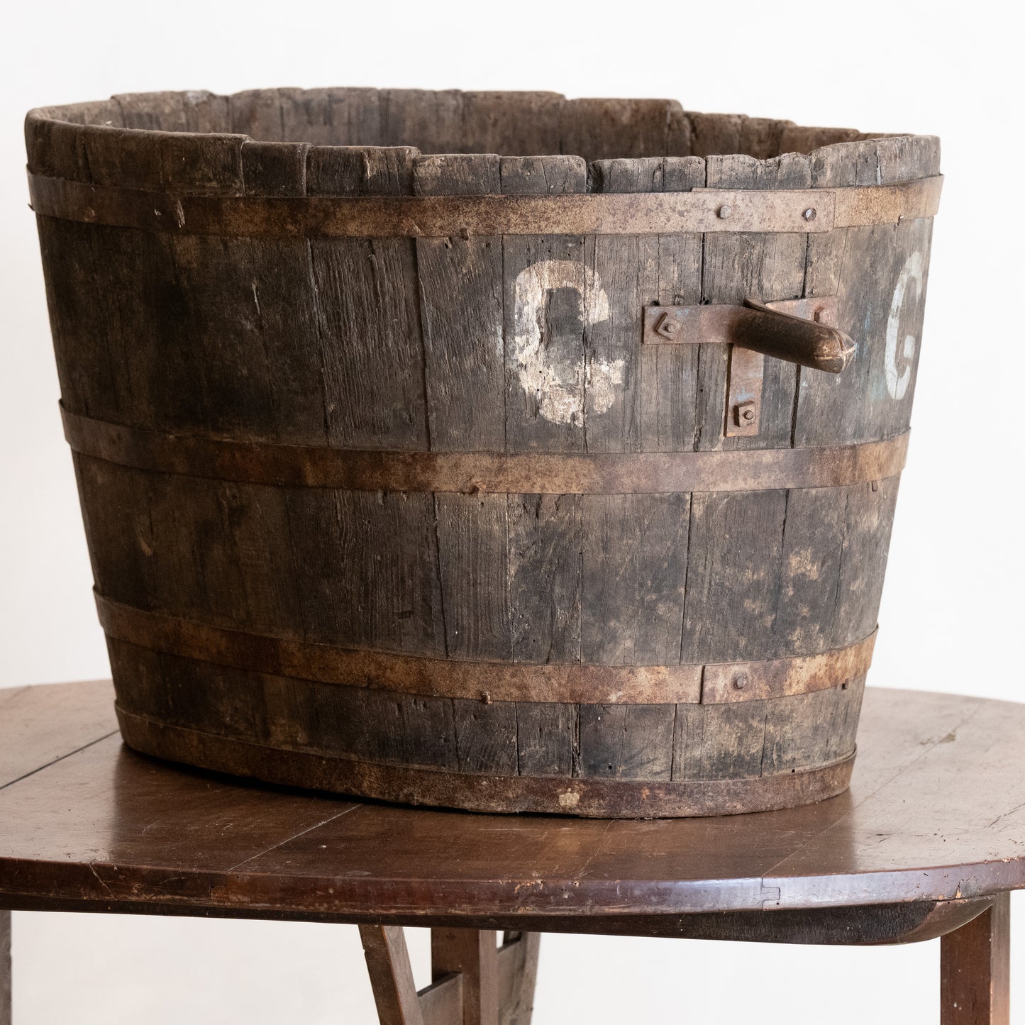 CUBO DE VENDIMIA FRANCÉS, Circa 1900