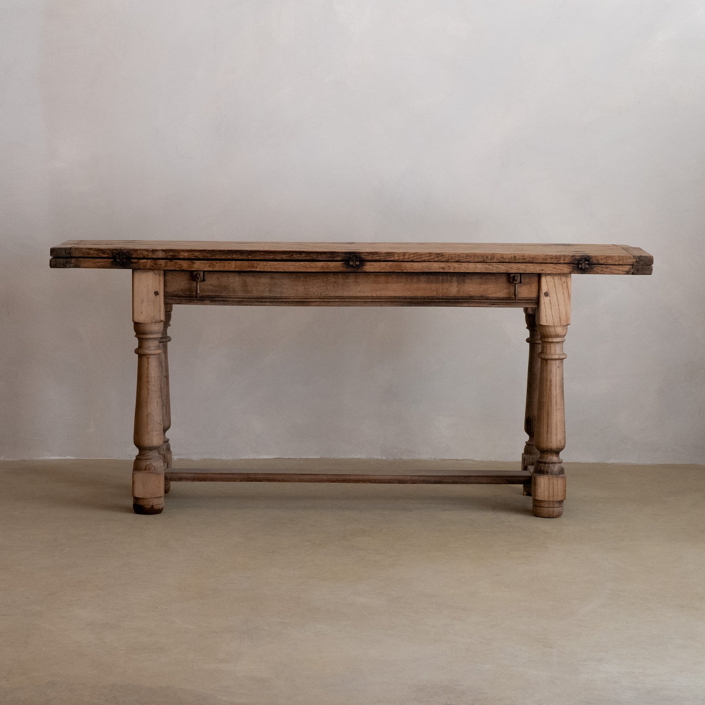 MESA PLEGABLE DE ROBLE FRANCIA S XIX