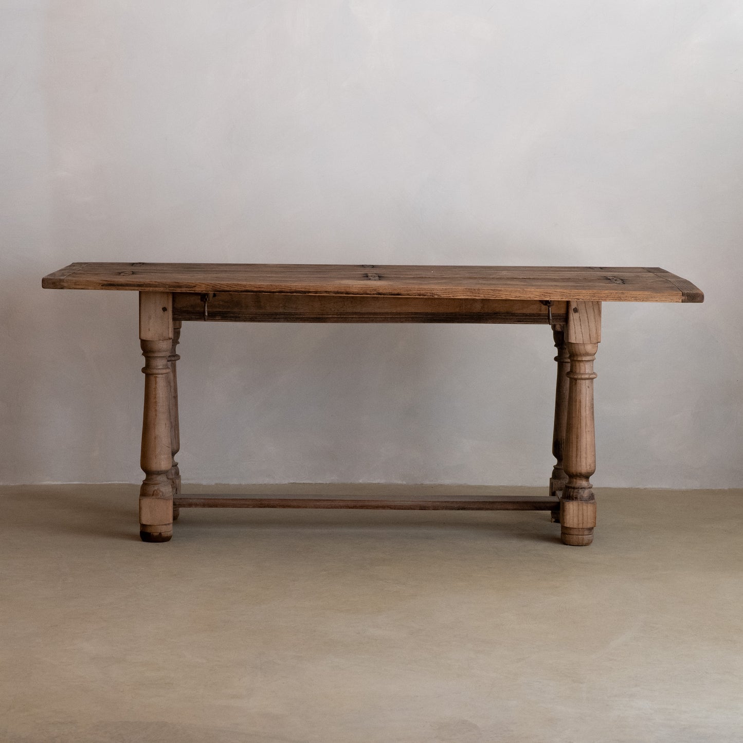 MESA PLEGABLE DE ROBLE FRANCIA S XIX