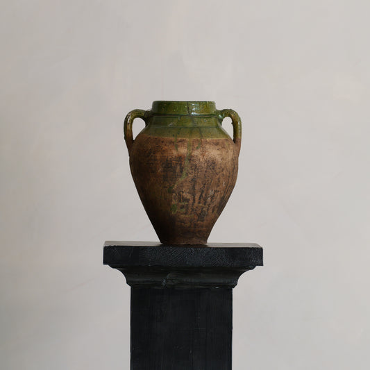 ORZA DE BARRO VIDRIADO S. XVIII