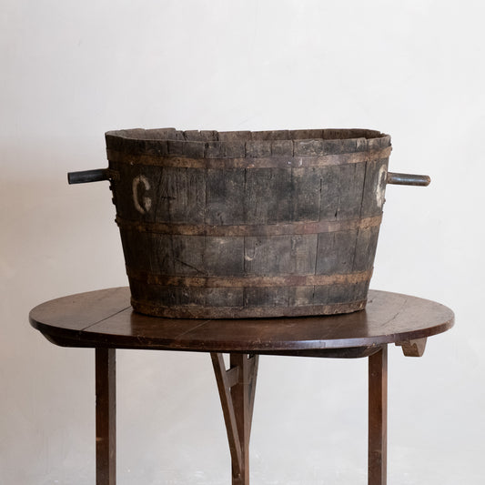 CUBO DE VENDIMIA FRANCÉS, Circa 1900