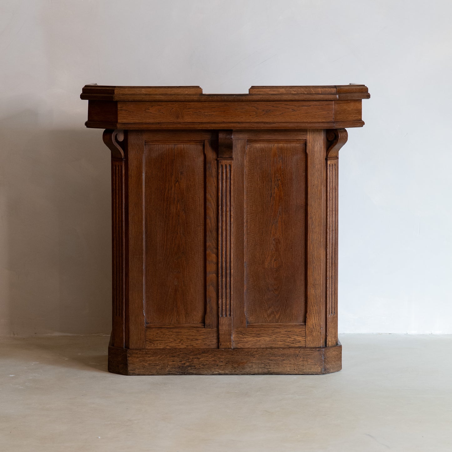 MOSTRADOR RECEPCIÓN ROBLE S. XX