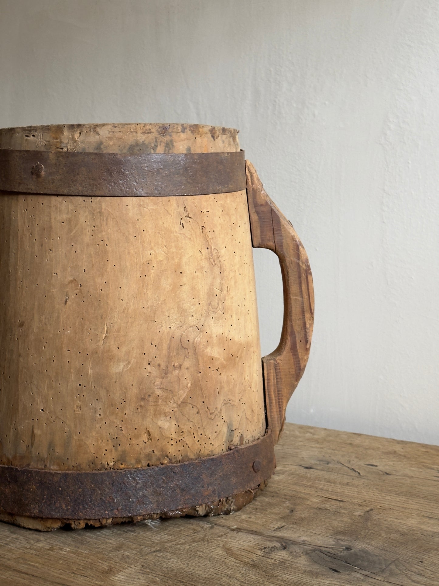 Cubo medidor de grano Siglo XIX-XX