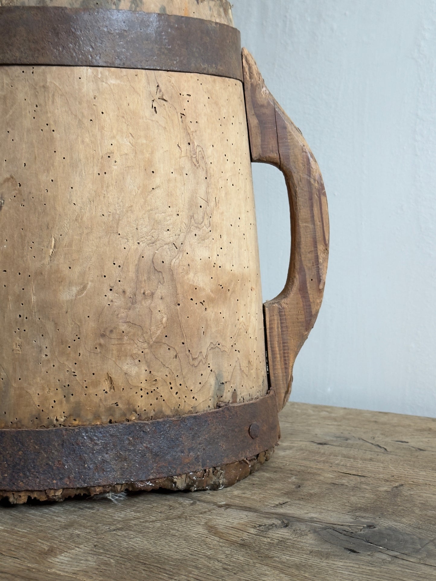 Cubo medidor de grano Siglo XIX-XX