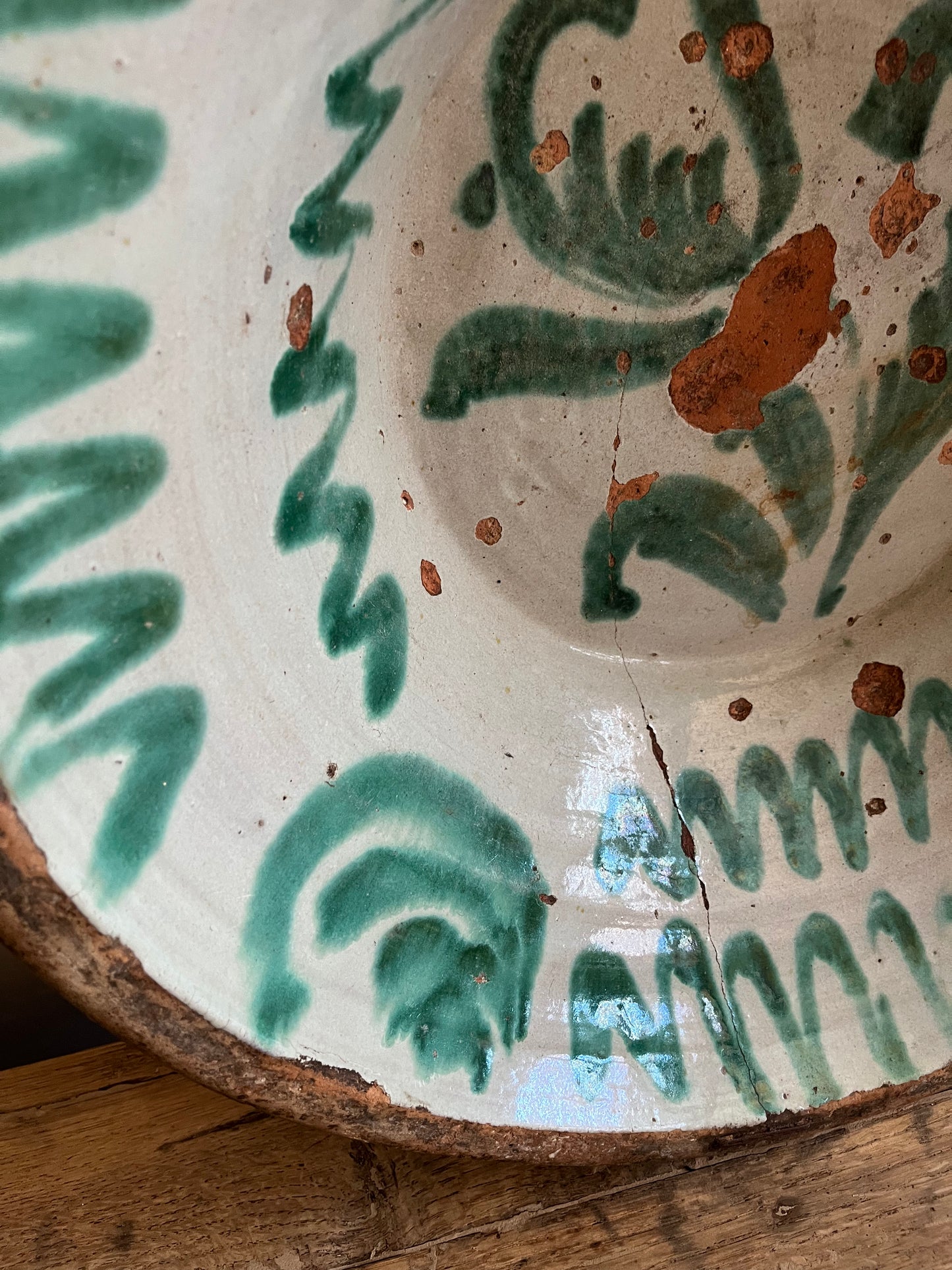 Cuenco Lebrillo de Fajalauza circa XVIII