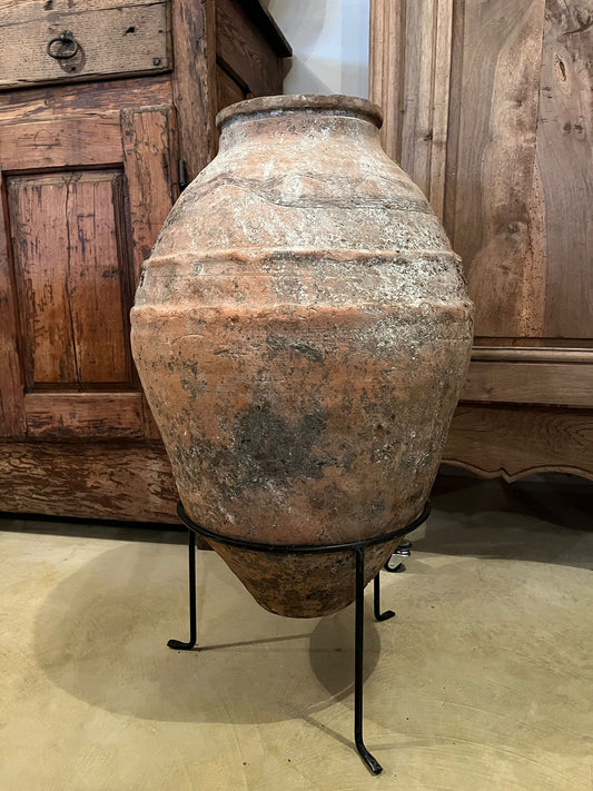 JARRA DE ALMACENAMIENTO DE TERRACOTA DE ANATOLIA, POSIBLEMENTE DEL SIGLO XVIII-XIX