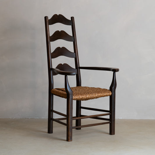 SILLA RÚSTICA DE MADERA S. XX