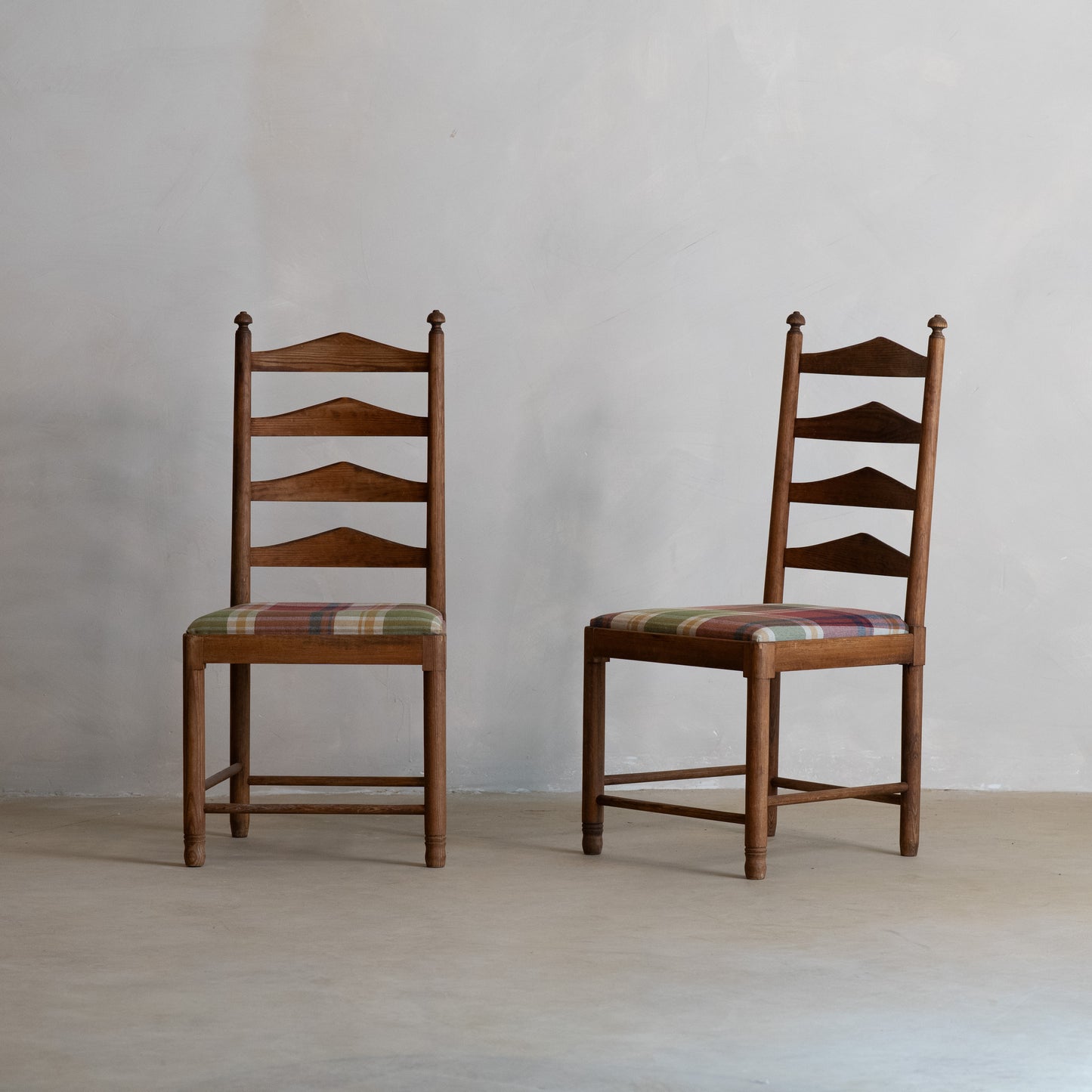 CONJUNTO 6 SILLAS RÚSTICAS DE LOS AÑOS 60 Y 70