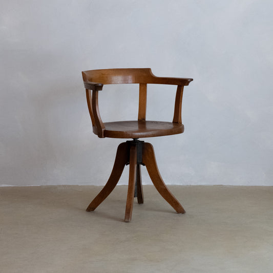 SILLA OFICINA DE ROBLE PRINCIPIOS S.XX