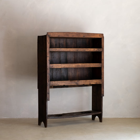ESTANTERÍA DE MONTAÑA DE PINO MACIZO, ESPAÑA S XIX