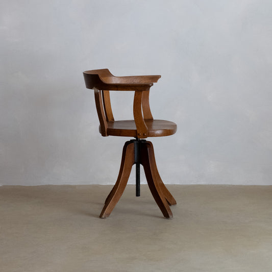 SILLA OFICINA DE ROBLE PRINCIPIOS S.XX