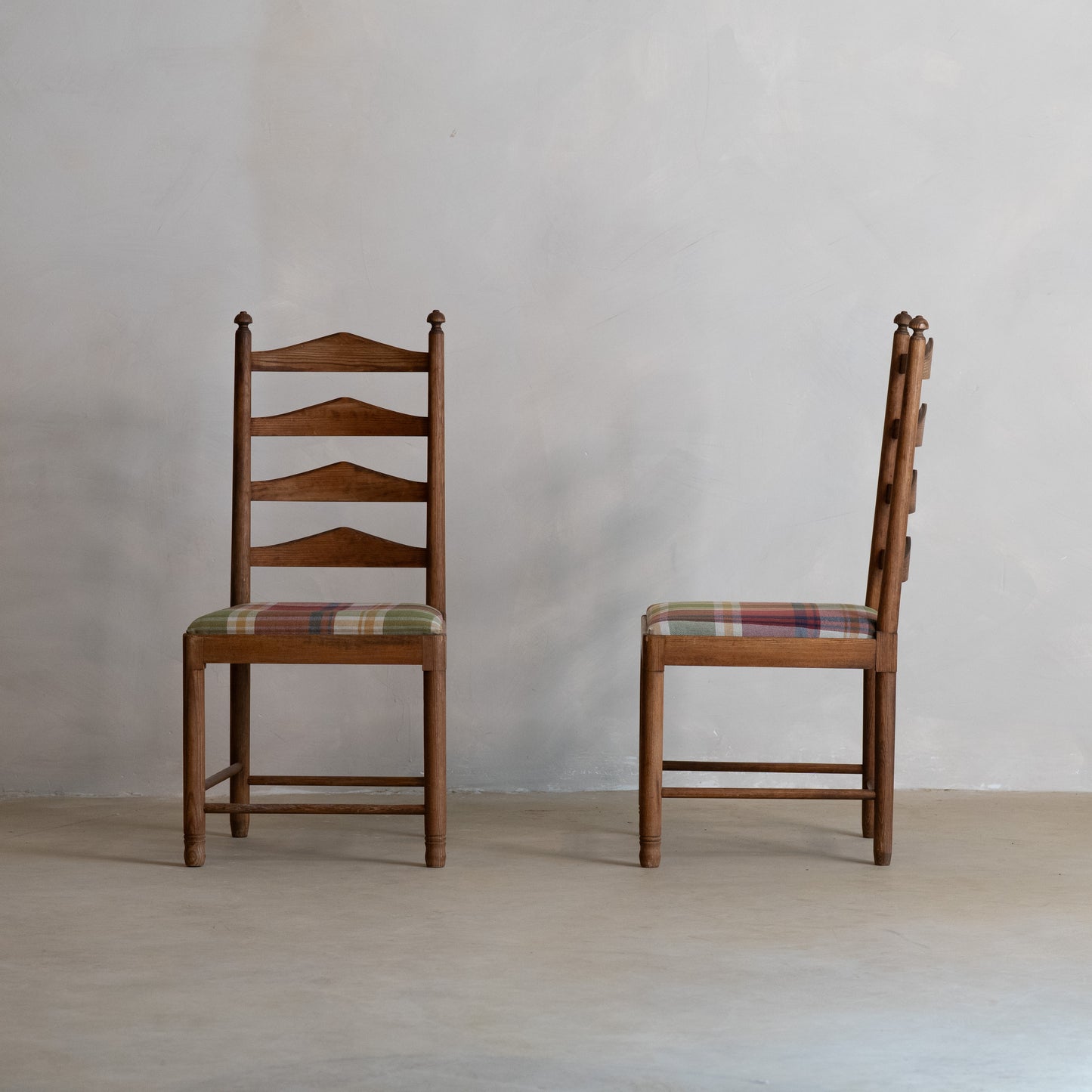 CONJUNTO 6 SILLAS RÚSTICAS DE LOS AÑOS 60 Y 70