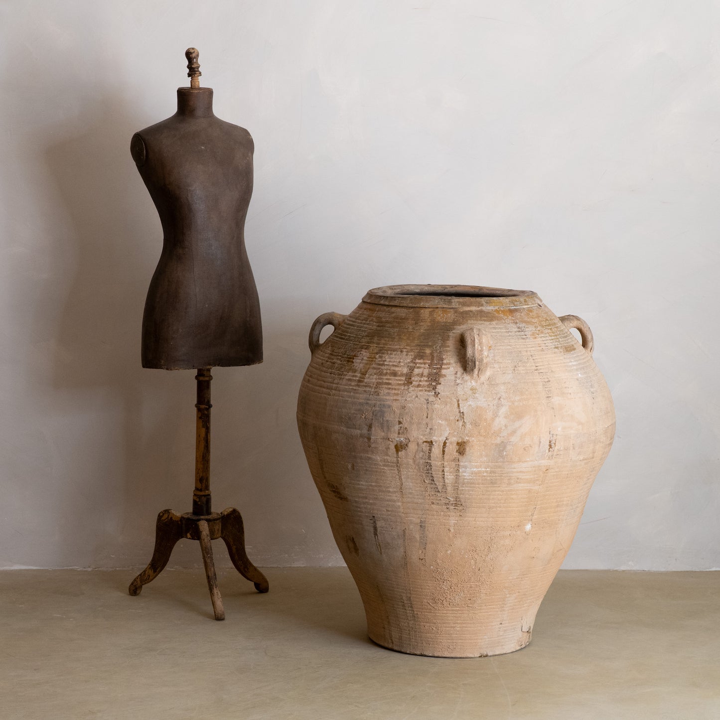 TINAJA ESPAÑOLA XXL S. XVIII-XIX