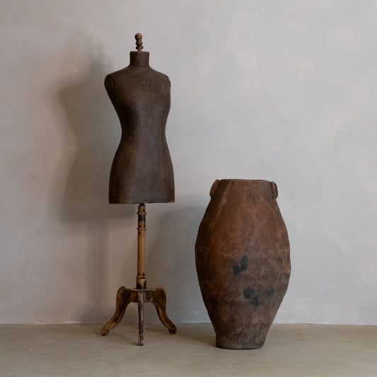 ANTIGUA VASIJA TURCA DE TERRACOTA DE ERZURUM