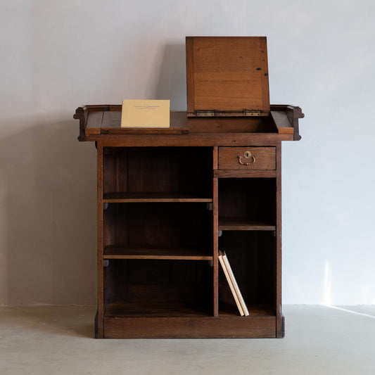 MOSTRADOR RECEPCIÓN ROBLE S. XX