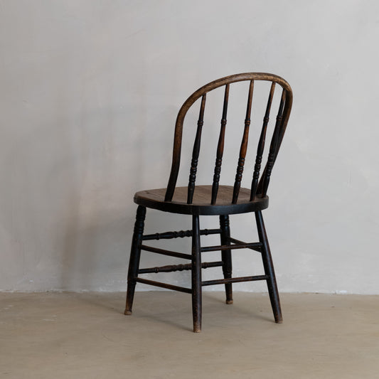 SILLA WINDSOR DE MADERA S. XIX