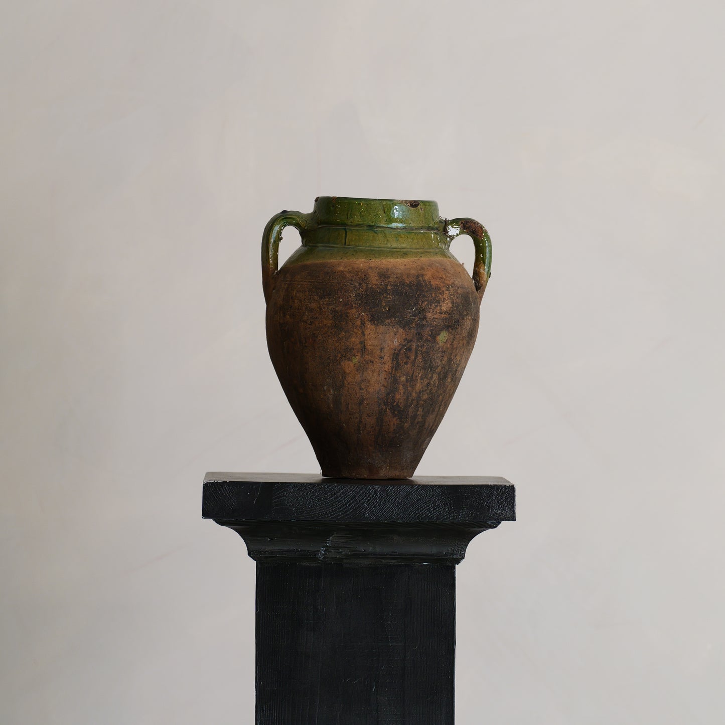 ORZA DE BARRO VIDRIADO S. XVIII