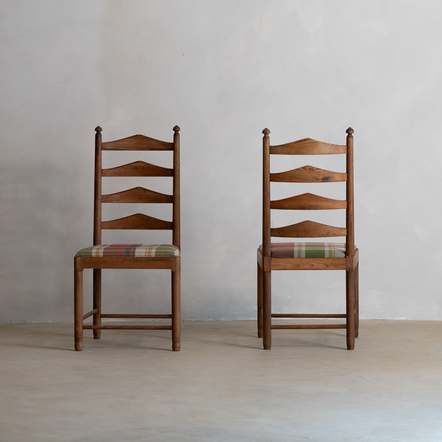 CONJUNTO 6 SILLAS RÚSTICAS DE LOS AÑOS 60 Y 70