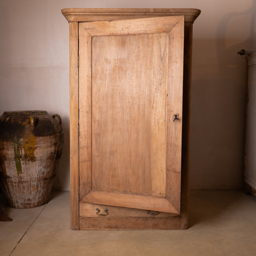 ARMARIO BONNETIÈRE FRANCÉS EN MADERA NOGAL, SIGLO XIX