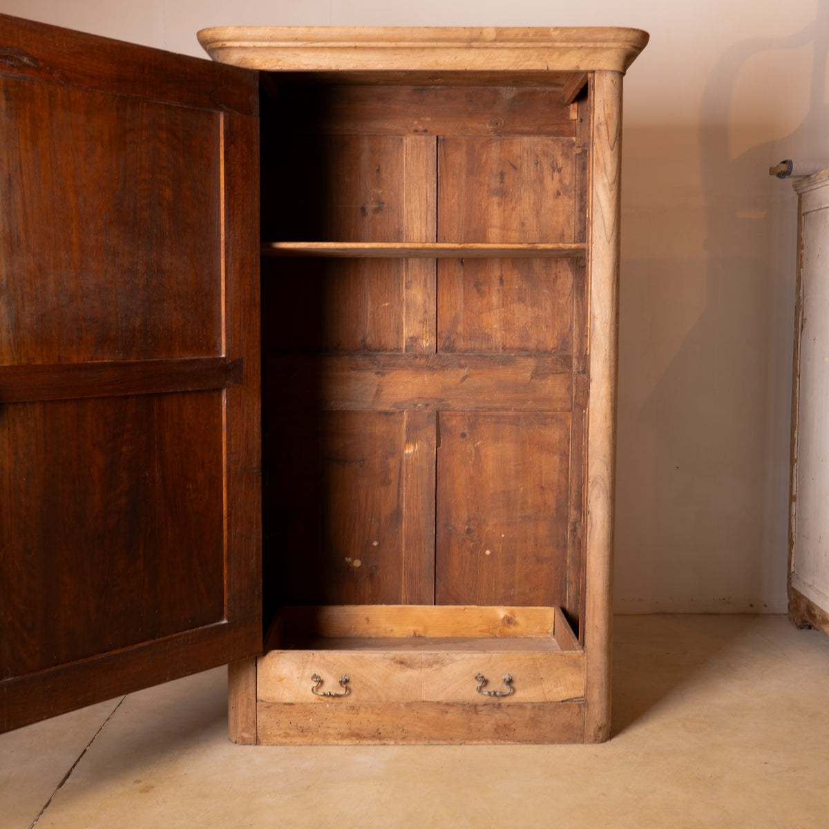ARMARIO BONNETIÈRE FRANCÉS EN MADERA NOGAL, SIGLO XIX