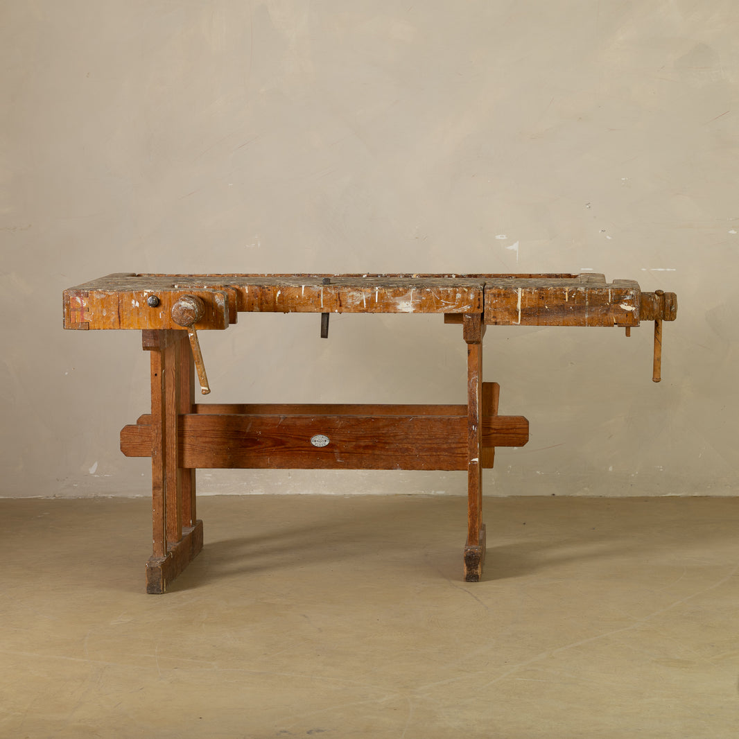 CARPENTER'S WORKBENCH Nääs Tools & School Furniture SWEDEN 20TH C.